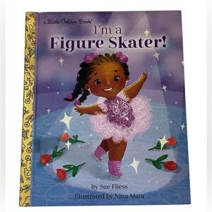 🎉6/$20 ‘I’M A FIGURE SKATER’ LITTLE GOLDEN BOOK